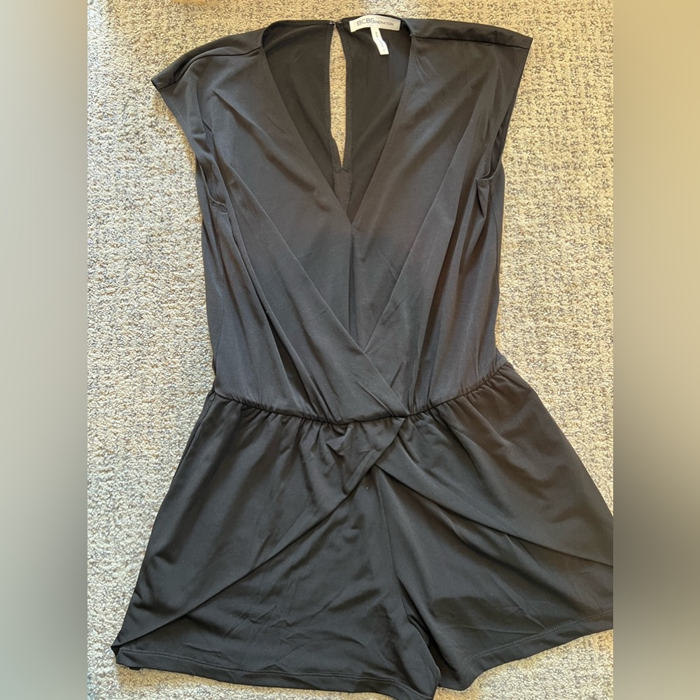 BCBGenetation Black Romper